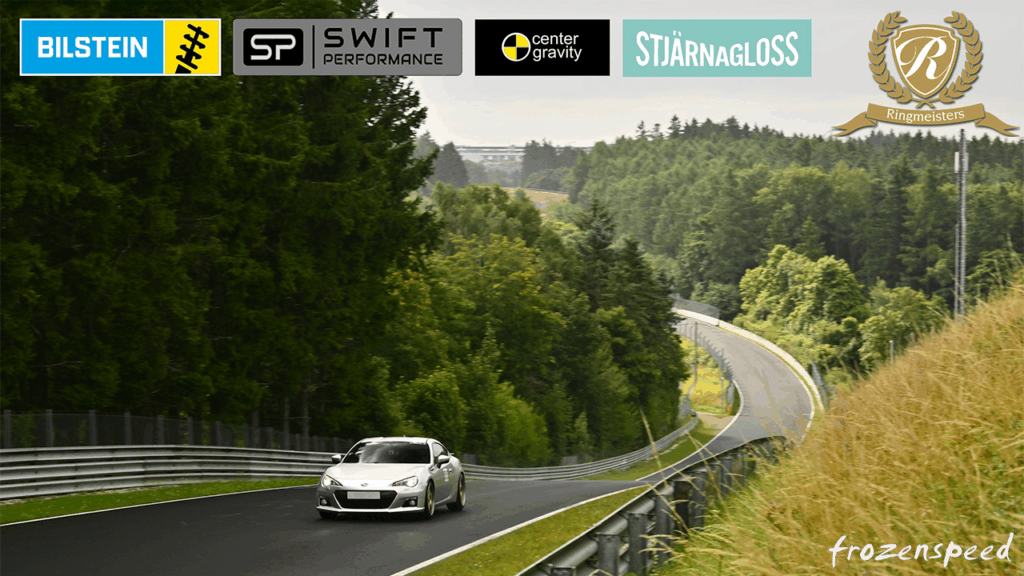 Paul Cowland drives on Envoy tyres at the Nurburgring