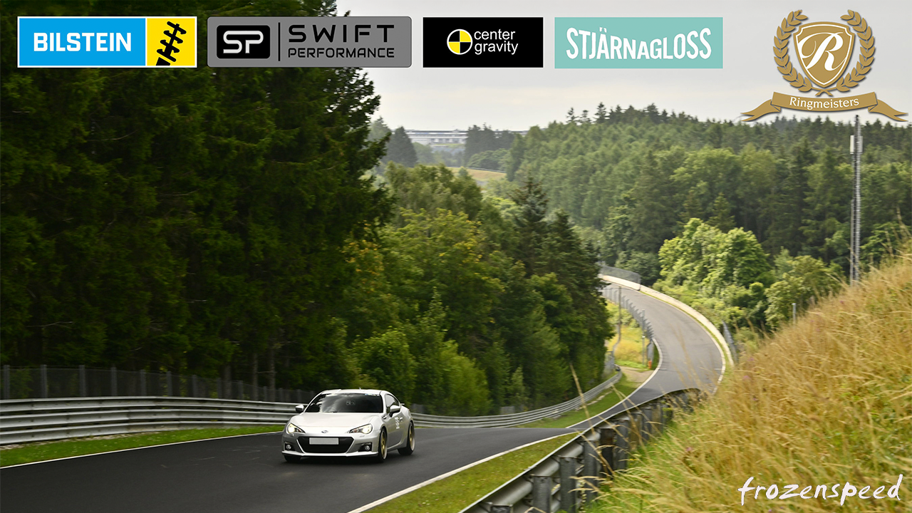 Paul Cowland drives on Envoy tyres at the Nurburgring
